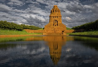 Monument to the Battle of the Nations in memory of the Battle of the Nations 1813 against Napoleon