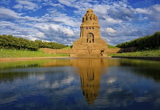 Monument to the Battle of the Nations in memory of the Battle of the Nations 1813 against Napoleon