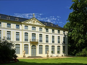 Summer palace and park, residential town of Greiz, Thuringia, Germany, Europe