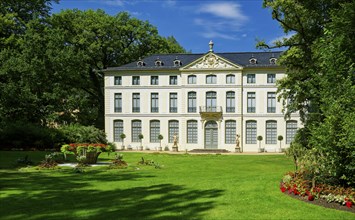 Summer palace and park, residential town of Greiz, Thuringia, Germany, Europe