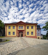 Gatehouse I, Upper Castle, Residenzstadt Greiz, Thuringia, Germany, Europe