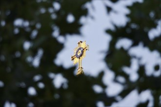 New tower cross of the Church of Our Lady Dresden, presented in 2000 by the Duke of Kent as a