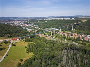 The new bridge on the Pirna southern bypass will be 916 metres long, 70 metres high and require 7,