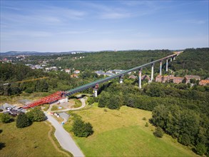 The new bridge on the Pirna southern bypass will be 916 metres long, 70 metres high and require 7,