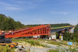 The new bridge on the Pirna southern bypass will be 916 metres long, 70 metres high and require 7,