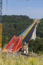 The new bridge on the Pirna southern bypass will be 916 metres long, 70 metres high and require 7,