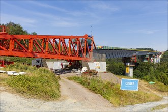 The new bridge on the Pirna southern bypass will be 916 metres long, 70 metres high and require 7,