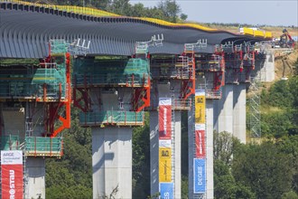 The new bridge on the Pirna southern bypass will be 916 metres long, 70 metres high and require 7,