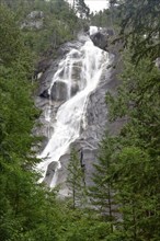 Shannon Falls. British Columbia, Canada, North America