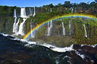 Iguacu Falls. Foz do Iguacu Parana, Brazil, South America