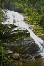 Taunay waterfall. Rio de Janeiro, Brazil, South America