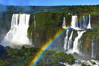 Iguacu Falls. Foz do Iguacu Parana, Brazil, South America