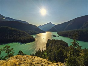 Diablo Lake North Cascades National Park Washington, United States, North America