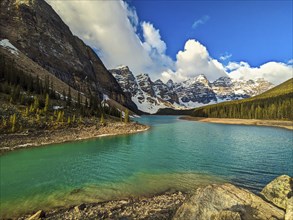 Moraine Lake, Alberta, Canada, North America