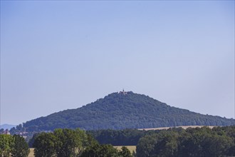 The Landeskrone is the local mountain of the town of Görlitz in eastern Upper Lusatia. At an