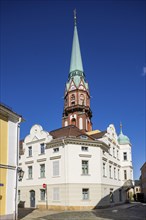 Löbau is a large district town in the district of Görlitz in the Upper Lusatia region of Saxony.