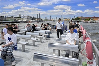 Chao Phraya Tourist Boat, Bangkok, Thailand, Asia