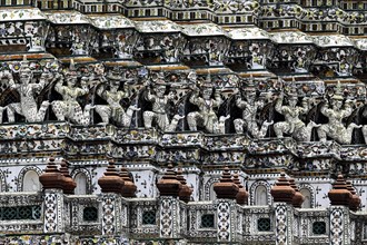 Thonburi-Pagode des Wat Arun, Bangkok, Thailand, Asia