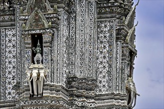 Thonburi-Pagode des Wat Arun, Bangkok, Thailand, Asia