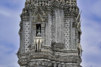 Thonburi-Pagode des Wat Arun, Bangkok, Thailand, Asia