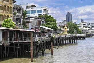 Houses and skyscrapers