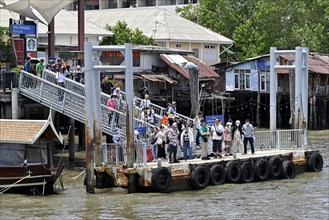 Pier Tha Maharau, Bangkok, Thailand, Asia