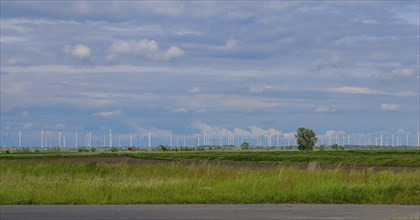 Landscape panorama, wind, energy, power generation, burgenland, wind turbine