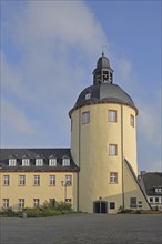 Thick Tower of the University, Lower Castle built 17th century, baroque, Siegen, Siegerland, North