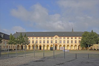 Baroque Lower Castle built 17th century and university, baroque, Siegen, Siegerland, North