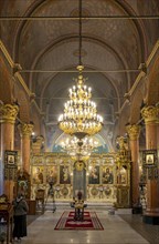 Interior of Church of the Holy Mother of God, Sveta Bogoroditsa Church, Plovdiv, Bulgaria, Europe