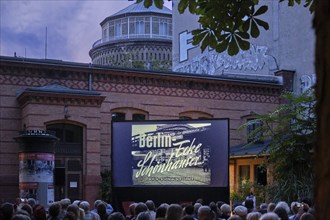 Germany, Berlin, 25.07.2024, Summer in the Courtyard, open-air film series with Knut Elstermann,