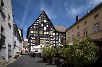 Residence of court librarian and poet Salomon Franck, Old Town, Weimar, Thuringia, Germany, Europe