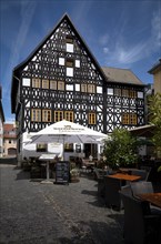 Residence of court librarian and poet Salomon Franck, Old Town, Weimar, Thuringia, Germany, Europe