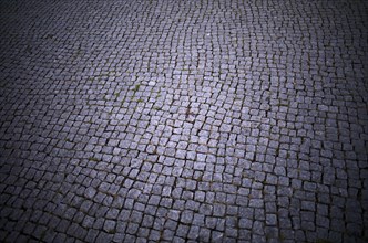 Cobblestones, Weimar, Thuringia, Germany, Europe