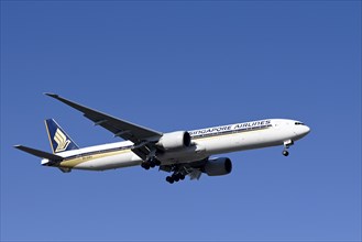 Aircraft Singapore Airlines, Boeing 777-300ER, 9V-SWV