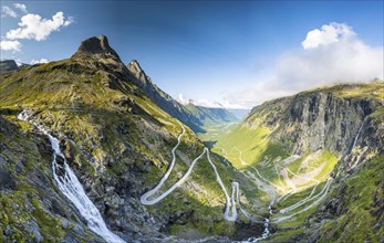 Trollstigen Mountain Road, near Ã…ndalsnes, More og Romsdal, Norway, Europe