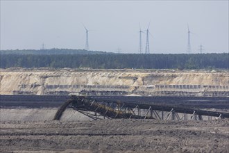 The Nochten open-cast mine (Upper Sorbian: WochoÅ¾anska jama) is an open-cast lignite mine in