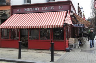 Metro cafe, South William Street, city centre Dublin, Ireland, Irish Republic, Europe