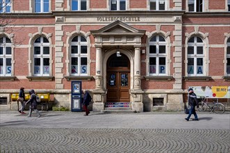 Volkshochschule building in Spandau, Berlin, Germany, Europe