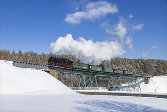 The narrow-gauge railway Cranzahl-Kurort Oberwiesenthal is a Saxon narrow-gauge railway with 750 mm