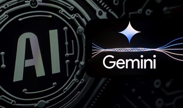 Guwahati, India. 8 December 2023. In this photo illustration a Gemini logo is displayed on a