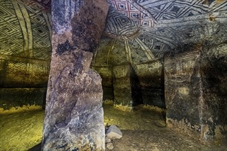 Pre-Columbian hypogea or tombs, Unesco world heritage site, Tierradentro, Colombia, South America