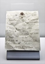 Lehman note, the note handwritten by Andreas Köpke during the 2006 World Cup penalty shootout