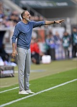 Coach Peregrino Matarazzo TSG 1899 Hoffenheim, gesture, gestures, PreZero Arena, Sinsheim,