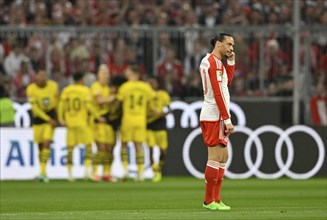 Goal celebration at Borussia Dortmund, disappointment at Leroy Sane FC Bayern Munich FCB (10),