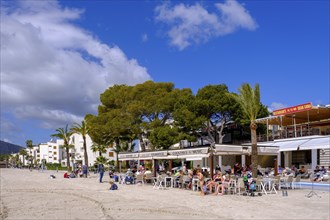 Port d'Alcudia beach, Alcudia, Majorca, Balearic Islands, Spain, Europe