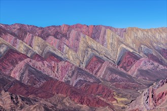 Cerro de 14 colores, Mountains of 14 Colours, Andes, altitude 4350m, Quebrada de Humahuaca, Valley