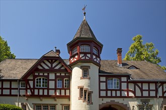 Alemannenhaus, house of the Alemannia Marburg fraternity, student association, Marburg an der Lahn,