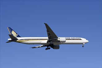 Aircraft Singapore Airlines, Boeing 777-300ER, 9V-SWV