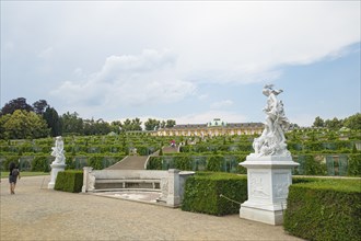 Palace Park, Sanssouci, Potsdam, Brandenburg, Germany, Europe